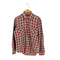 VENETO by SEATON 襟芯 チェック シャツ メンズ import:M
