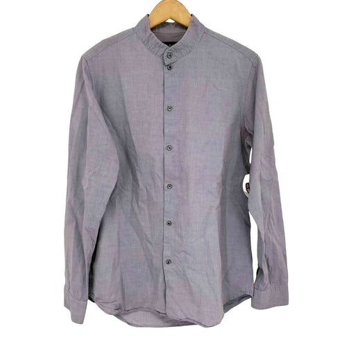 アーペーセー A.P.C. ラウンドカットバンドカラーシャツ メンズ import:M