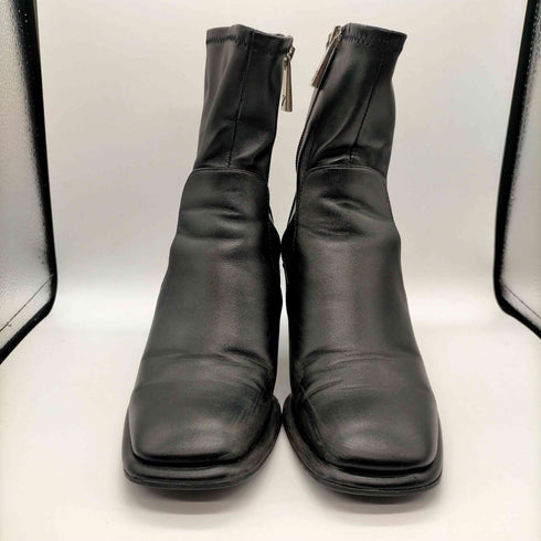 ザラ ZARA メタリックヒールショートブーツ レディース 36