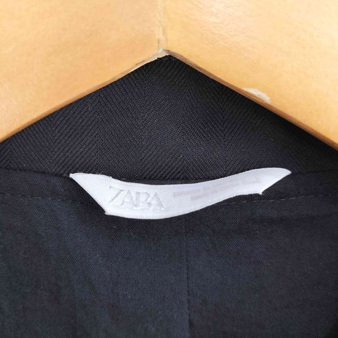 ザラ ZARA リラックスフィット ヘリンボーンジャケット メンズ import:XL