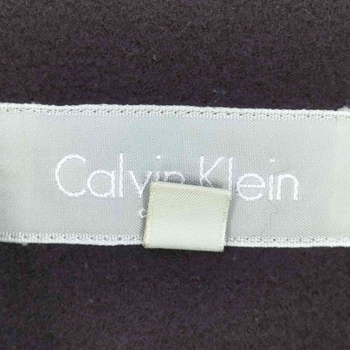 カルバンクライン CALVIN KLEIN ウールカシミヤ 比翼 ハーフコート レディース 9