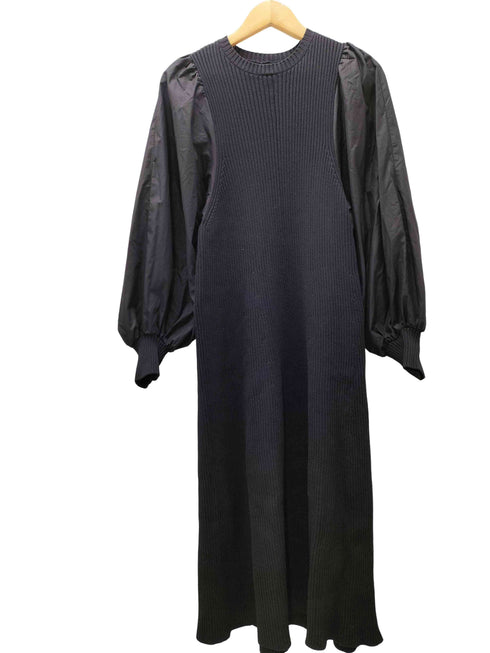 スタイルミキサー STYLEMIXER 22AW コンビネーションニットワンピース レディース JPN:S
