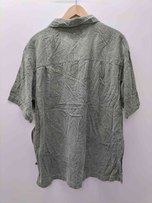 island shores 総シルク S/S シャツ メンズ import:L