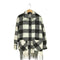 ザラ ZARA 裾フリンジシャギーシャツジャケット レディース S
