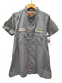 レッドキャップ RED KAP 千鳥格子 ハウンドトゥース 企業ロゴ S/S ワーク シャツ メンズ 2XL