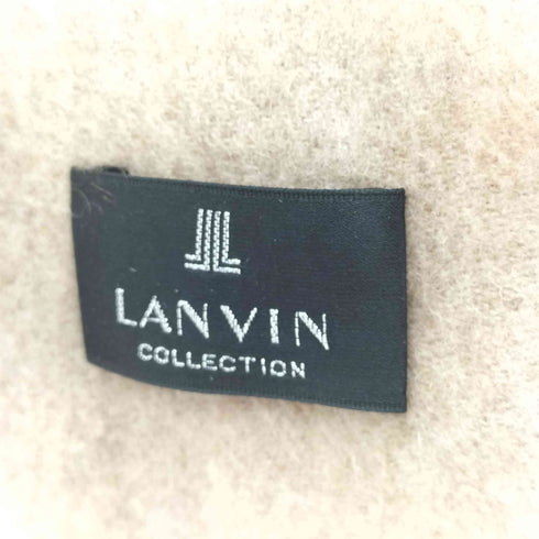 ランバンコレクション LANVIN COLLECTION フリンジマフラー レディース