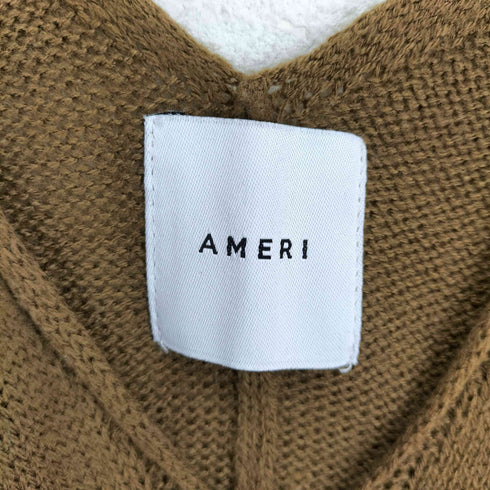 アメリ AMERI ノースリーブニットワンピース レディース