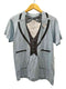 ヘインズ Hanes 90S USA製 企業ロゴ だまし絵 タキシード 両面プリント S/S クルーネック Tシャツ 棉ポリ メンズ import:L