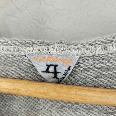 フィルメランジェ FilMelange Vネック プルオーバーパーカー メンズ 4