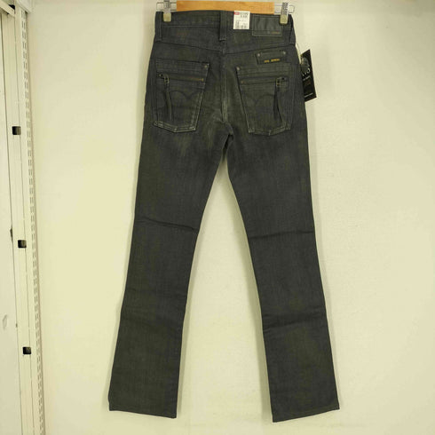 エドウィン EDWIN XVS ブラックデニム フレアパンツ Y2K メンズ 26