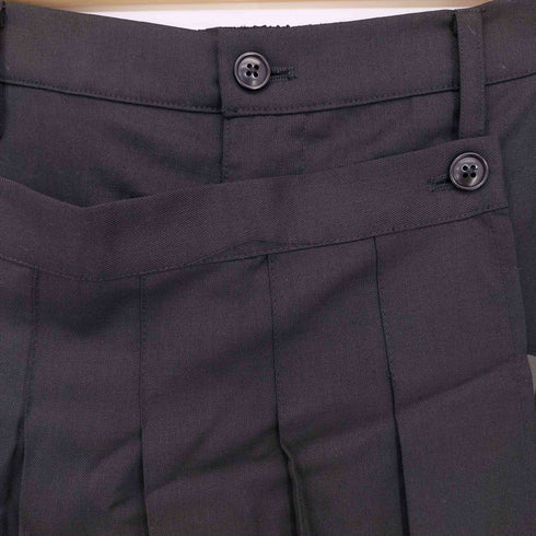 ノットコンベンショナル NOT CONVENTIONAL pleats layered shorts メンズ FREE