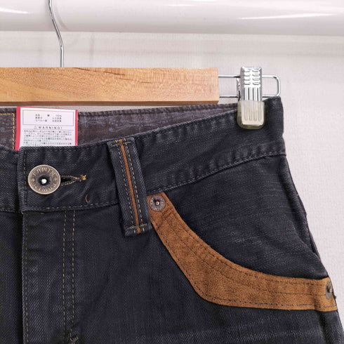 エドウィン EDWIN EXCLUSIVE NIMTAGE 404XVS LOOSE ブラックデニム テーパードパンツ Y2K メンズ 26