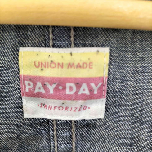 PAY DAY ノーカラー カバーオール メンズ FREE