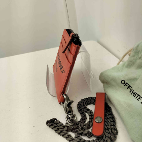 オフホワイト OFF-WHITE QUOTE チェーンウォレット メンズ