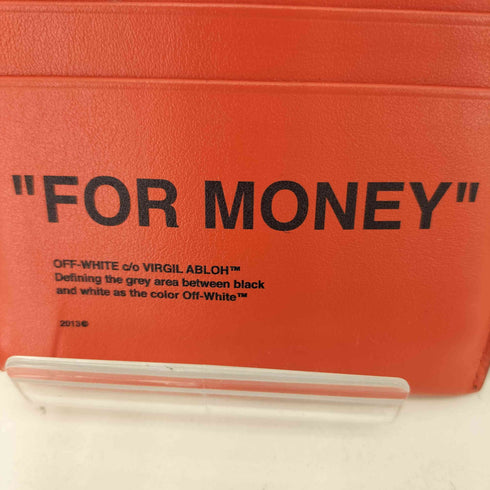 オフホワイト OFF-WHITE QUOTE チェーンウォレット メンズ