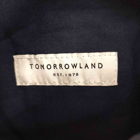 トゥモローランド TOMORROWLAND コットンブロード ガンパッチレギュラーカラーシャツ メンズ XS