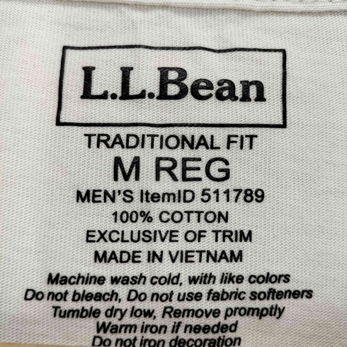 エルエルビーン L.L.Bean TRADITIONAL FIT CHELT LOGO S/S Tシャツ メンズ M