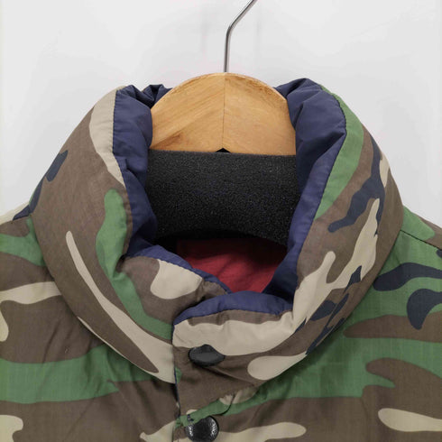 デニムアンドサプライ ラルフローレン DENIM & SUPPLY RALPH LAUREN 星条旗 カモ柄リバーシブルダウンベスト メンズ JPN:S