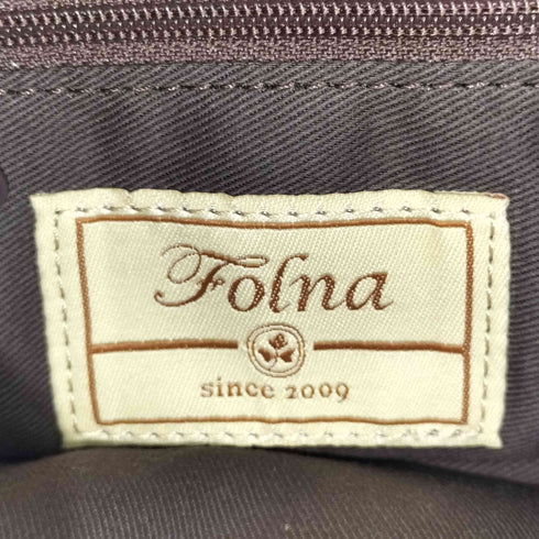 フォルナ Folna アクセサリーポーチ付き ツイード 2WAY ショルダー バッグ メンズ