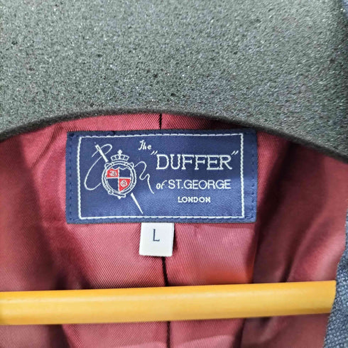 ザダファーオブセントジョージ The DUFFER of ST.GEORGE チェックカラー シングルテーラードジャケット メンズ L