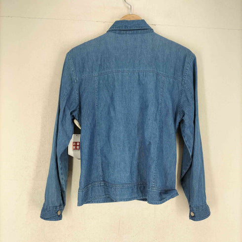 Homme et Femme 編み込み デニムジャケット レディース