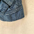 Homme et Femme 編み込み デニムジャケット レディース