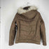 cubic sugar Y2K フーデッドファー フェイクレザージャケット メンズ JPN:L