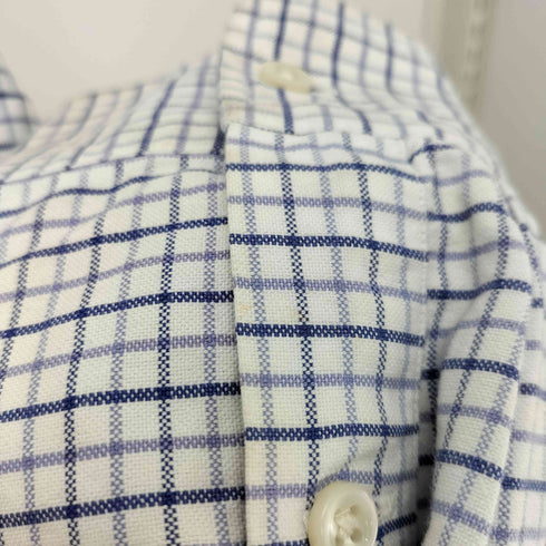 ラルフローレン RALPH LAUREN 90s BLAKE ポニー刺繍 ボタンダウン チェックシャツ メンズ import:L