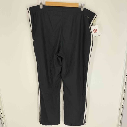 アディダス adidas ATS PROTECT パフォーマンスロゴ刺繍 裏地メッシュ スリーライン サイドジップ ナイロン パンツ メンズ JPN:L