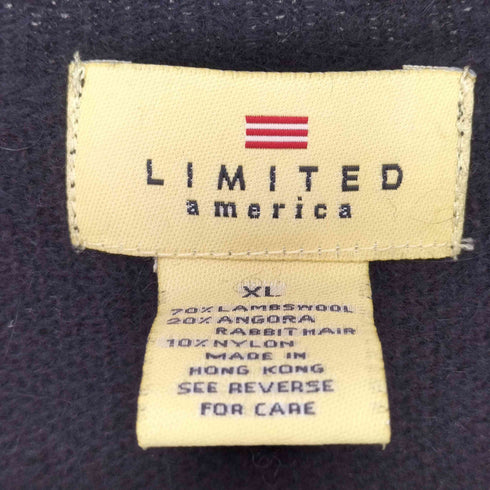 LIMITED america アンゴラ混Vネックニット レディース import:XL