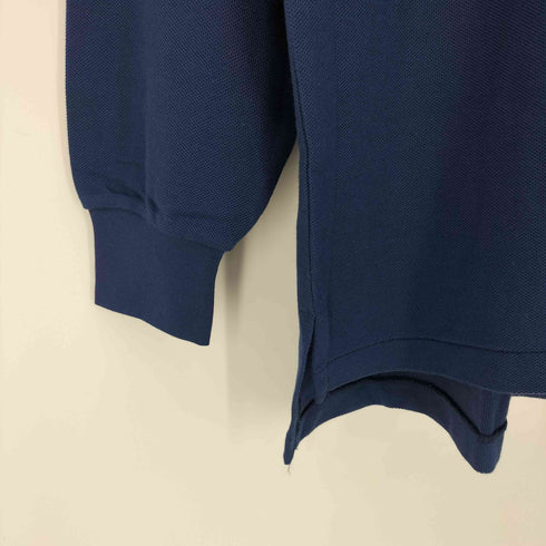 チャップスラルフローレン CHAPS RALPH LAUREN 80s デッドストック ワンポイント刺繍 L/S ポロシャツ 長袖 メンズ import:XL