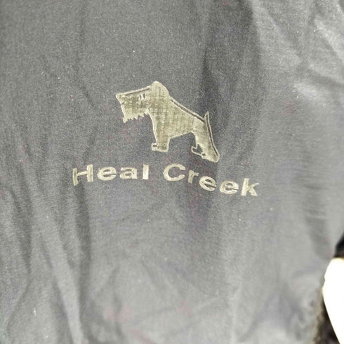heal creek フリルギャザーデザイン ナイロンジップジャケット outdoor レディース 42