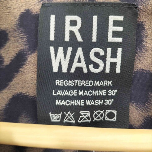 イリエウォッシュ IRIE WASH 3B レオパード テーラードジャケット Y2K レディース JPN:XS