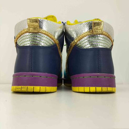 ナイキ NIKE 00S ID ZOOM DUNK HIGH ズーム ダンク ハイ メタリック カスタム スニーカー マルチカラー メンズ JPN:24.5
