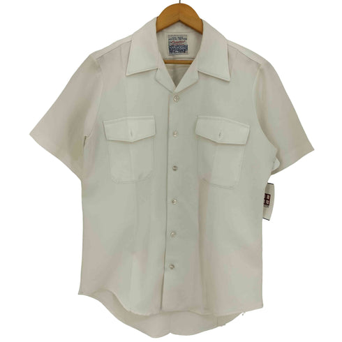 クレイトン CREIGHTON USA製 U.S. NAVY アメリカ海軍 オフィシャル ユニフォーム 半袖 シャツ メンズ import:M