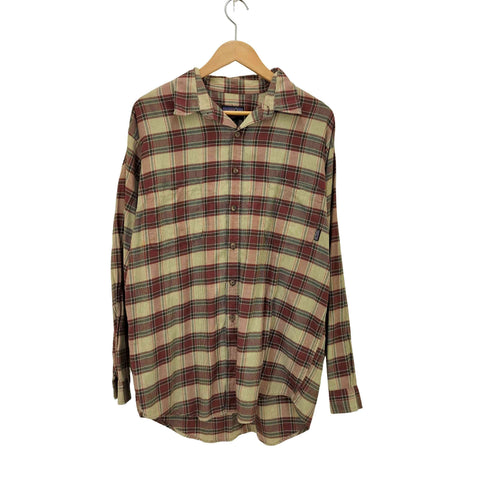 パタゴニア patagonia 90s 99AW ポルトガル製 ライト フランネルシャツ メンズ JPN:M