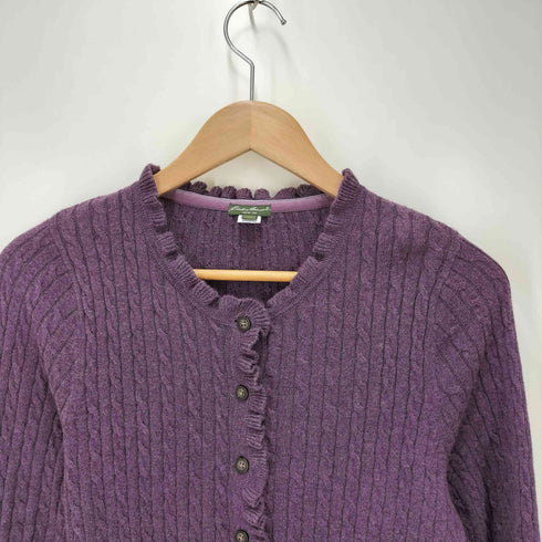エディーバウアー Eddie Bauer フリルカーディガン レディース JPN:XS