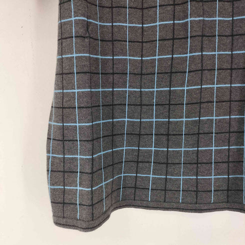 バーバリーブラックレーベル BURBERRY BLACK LABEL チェック柄 ワンポイント刺繍 ポロシャツ レディース 3