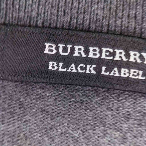 バーバリーブラックレーベル BURBERRY BLACK LABEL チェック柄 ワンポイント刺繍 ポロシャツ レディース 3