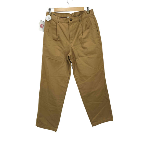 エルエルビーン L.L.Bean 裏地チェック ツータックチノパンツ メンズ 34