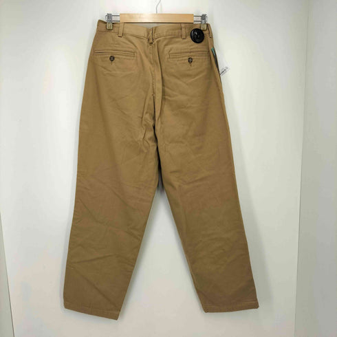 エルエルビーン L.L.Bean 裏地チェック ツータックチノパンツ メンズ 34