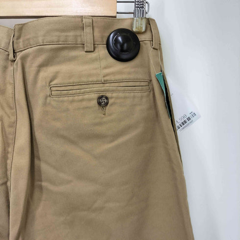 エルエルビーン L.L.Bean 裏地チェック ツータックチノパンツ メンズ 34