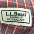 エルエルビーン L.L.Bean 裏地チェック ツータックチノパンツ メンズ 34