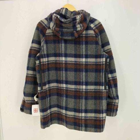 ジュンヤワタナベコムデギャルソンマン JUNYA WATANABE COMME des GARCONS MAN 05aw archive マルチポケット マドラスチェック フーデットジャケット ハーフコート メンズ JPN:M
