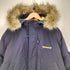ティンバーランド Timberland 90s-00s ファー付き ダウンジャケット メンズ JPN:M