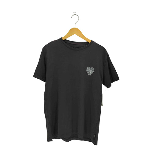 エンポリオアルマーニ EMPORIO ARMANI Sean Basic Fit ハートロゴプリント クルーネック 半袖Tシャツ カットソー Y2K レディース XL