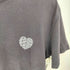 エンポリオアルマーニ EMPORIO ARMANI Sean Basic Fit ハートロゴプリント クルーネック 半袖Tシャツ カットソー Y2K レディース XL