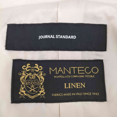 ジャーナルスタンダード JOURNAL STANDARD MANTECO リネンカルゼテーラーコート レディース