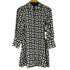 ザラ ZARA 幾何学模様シャツドレス レディース XS