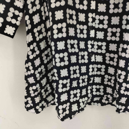 ザラ ZARA 幾何学模様シャツドレス レディース XS
